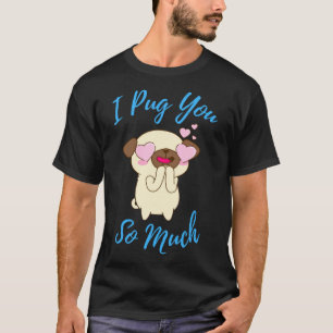 T-shirt Je Vous Carlin tellement mignon animal drôle Carli
