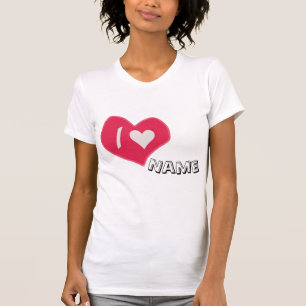 T-shirt “Je❤️Vous Cœur – Conception de Cadeau Romantique M