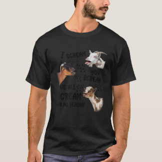 T-shirt Je Vous Crie, Nous Crions Tous Pour Aucune Raison