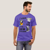 T-shirt Je Vous Crie, Vous Criez, Parrot Drôle (Devant entier)