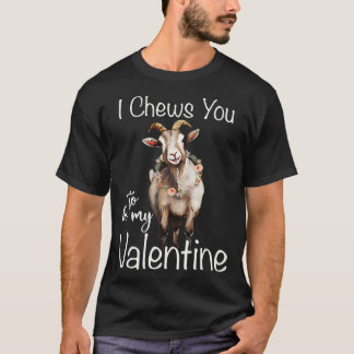 T-shirt Je Vous Dite D'Être Ma Valentine