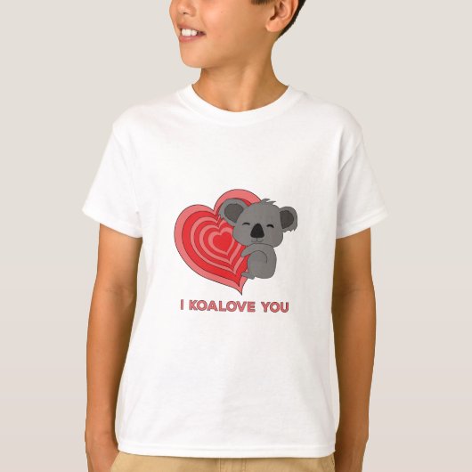 T-shirt Je vous Koalove (Devant)