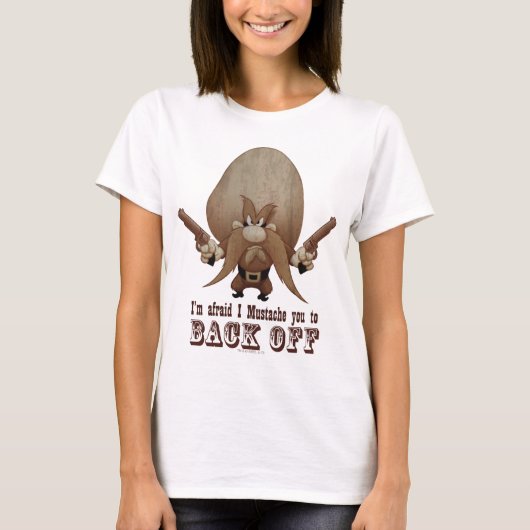 T-shirt Je Vous Moustache De Reculer (Devant)