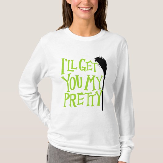 T-shirt je vous obtiendrai ma jolie conception (Devant)