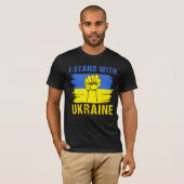 T-shirt Je Vous Parle De L'Ukraine (Devant entier)
