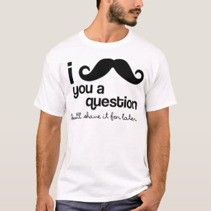 T-shirt je vous pose une question