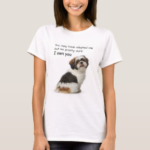 T-shirt Je vous possède Shih Tzu