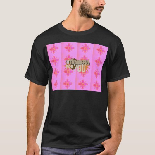 T-shirt Je vous remercie : Une expression sincère (Devant)