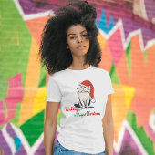 T-shirt Je vous souhaite un chat de Noël magique