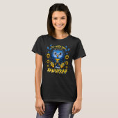 T-shirt Je Vous Souhaite Un Heureux Hanoukka Menorah Owl H (Devant entier)