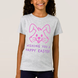 T-Shirt Je vous souhaite une joyeuse chemise Bunny pour en