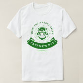 T-shirt Je vous souhaite une joyeuse Saint Patrick's Day L (Design devant)