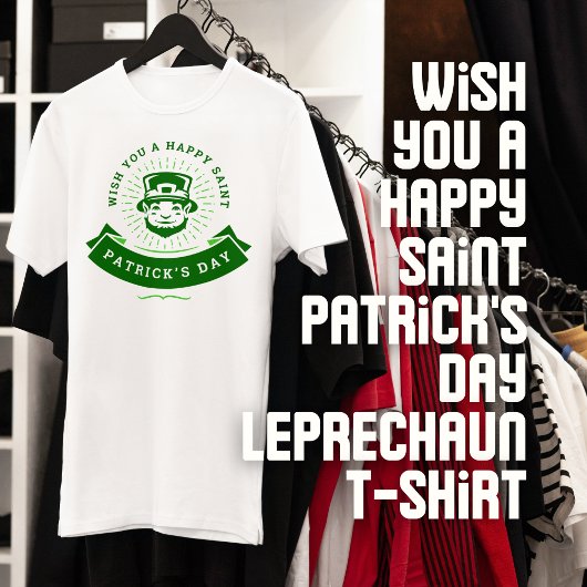 T-shirt Je vous souhaite une joyeuse Saint Patrick's Day L