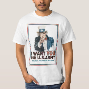 T-shirt Je vous veux Oncle Sam