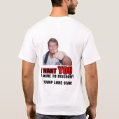 T-shirt Je vous veux pour CLS (Dos)