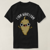 T-shirt Je Yam Ce Que Je Yam Cute Veggie Pun (Design devant)