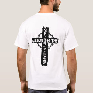 T-shirt Jean 14:6 Bible Verse Christian Tee sur blanc