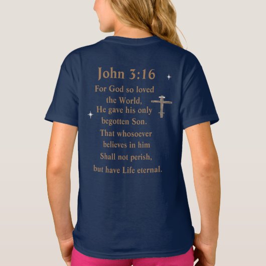 T-shirt Jean 3:16 (Dos)