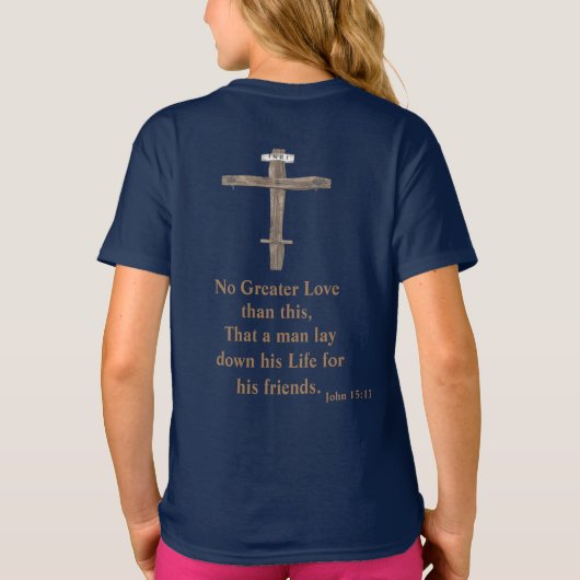 T-shirt Jean 3:16 (Dos)