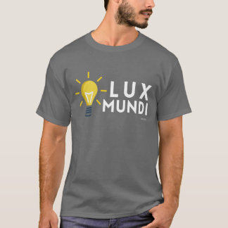 T-shirt Jean 8:12 : Lux Mundi (Lumière du Monde)