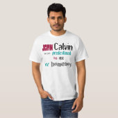 T-shirt Jean Calvin, Homeboy (Devant entier)