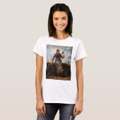 T-shirt Jean-Francois Millet - La fillette (Devant entier)