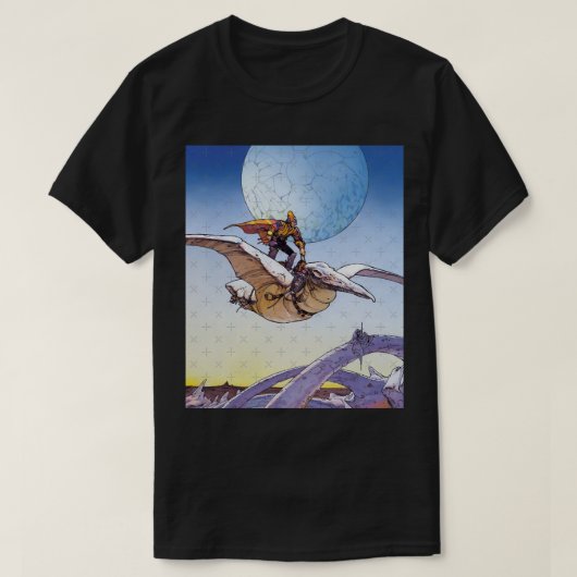 T-shirt Jean Giraud Moebius (Design devant)