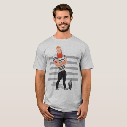 T-shirt Jean-Paul Gaultier (Devant entier)