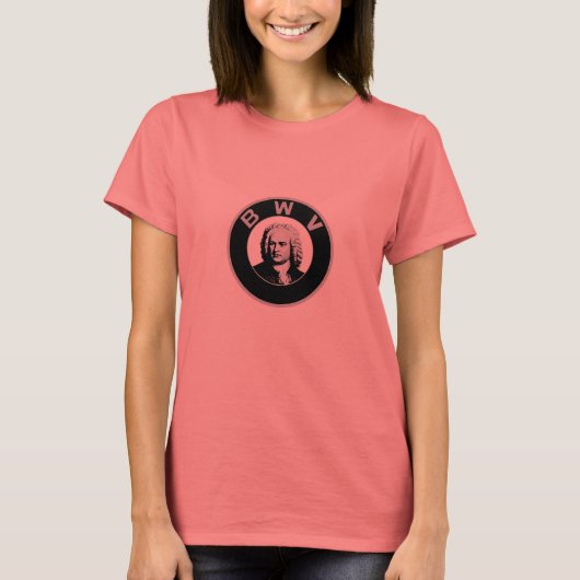T-shirt Jean-Sébastien Bach (Devant)