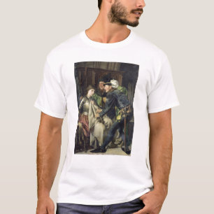 T-shirt Jeanne d'Arc a insulté en prison, 1866