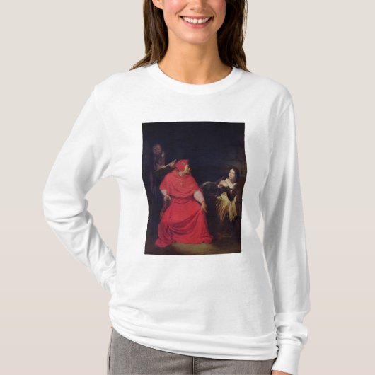 T-shirt Jeanne d'Arc et le cardinal de Winchester (Devant)