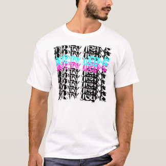 T-shirt JEANS SALES sur le logo de répétition