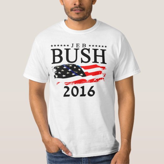 T-shirt Jeb Bush 2016 (Devant)