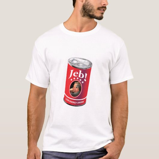 T-shirt Jeb Bush pour le Président Humor, boisson de basse (Devant)