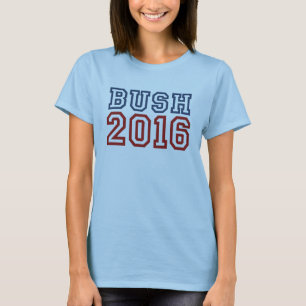 T-shirt Jeb Bush Président 2016 Police athlétique