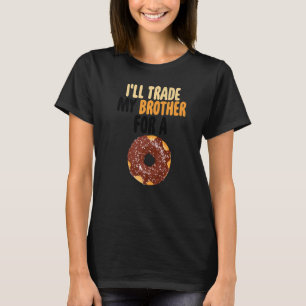 T-shirt J'échangerai mon frère contre un homme au chocolat