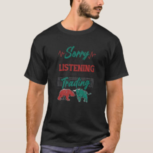 T-shirt J'Écoutais Que Je Pensais À Trading Bul