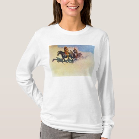 T-shirt Jedediah Smith faisant sa manière à travers le (Devant)