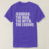 T-shirt Jedidiah Jedidiah Nom Jedidiah prénom (Design devant)