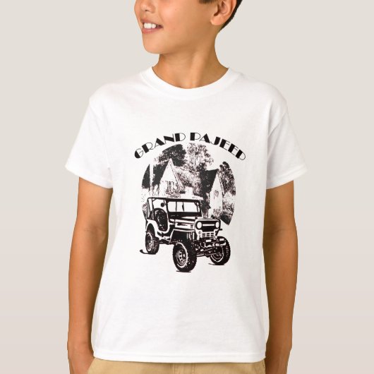 T-shirt Jeep grande de PA (Devant)