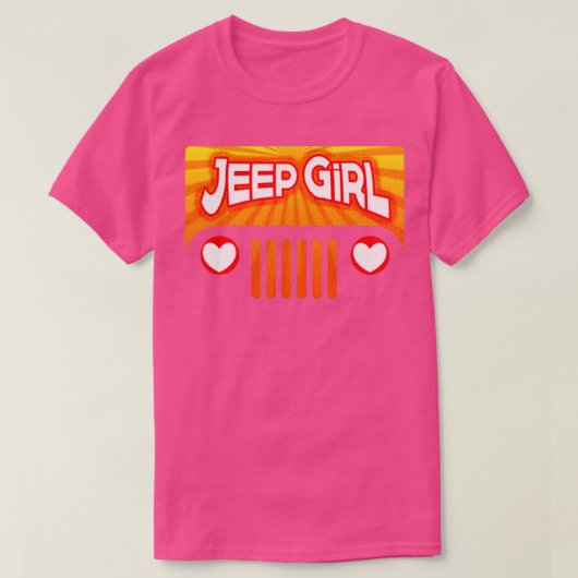 T-shirt JeepGirl (Design devant)