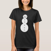 T-shirt Jeezy Snowman en colère Snowman Jeezy Snowman (Devant)
