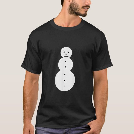 T-shirt Jeezy snowman fun (Devant)