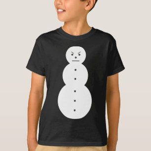 T-shirt Jeezy Snowman - Hiphop Angry Snowman Jeezy Christm