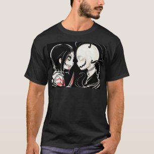 T-shirt Jeff l'homme mince Slenderman de Creepypasta de