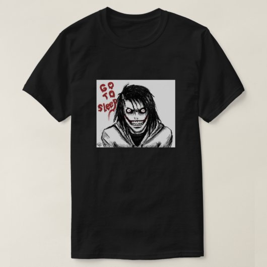 T-shirt Jeff the killer Shirt (Design devant)