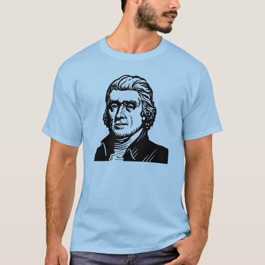 T-shirt Jefferson "3" pièce en t (Devant)