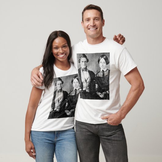 T-shirt Jefferson Davis épousant l'image (Unisexe)