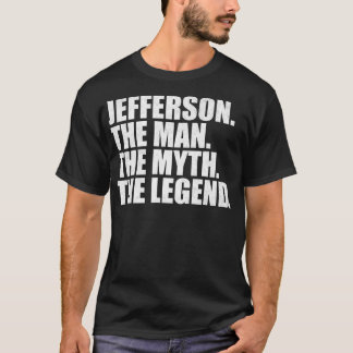T-shirt JeffersonJefferson Nom Jefferson prénom