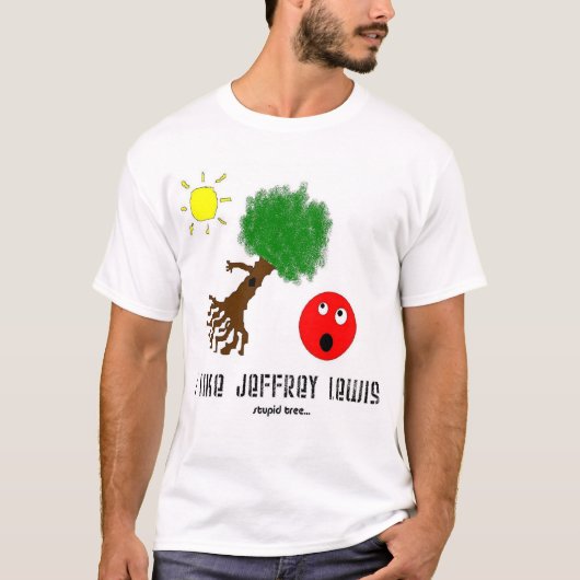 T-shirt Jeffrey Lewis (Devant)